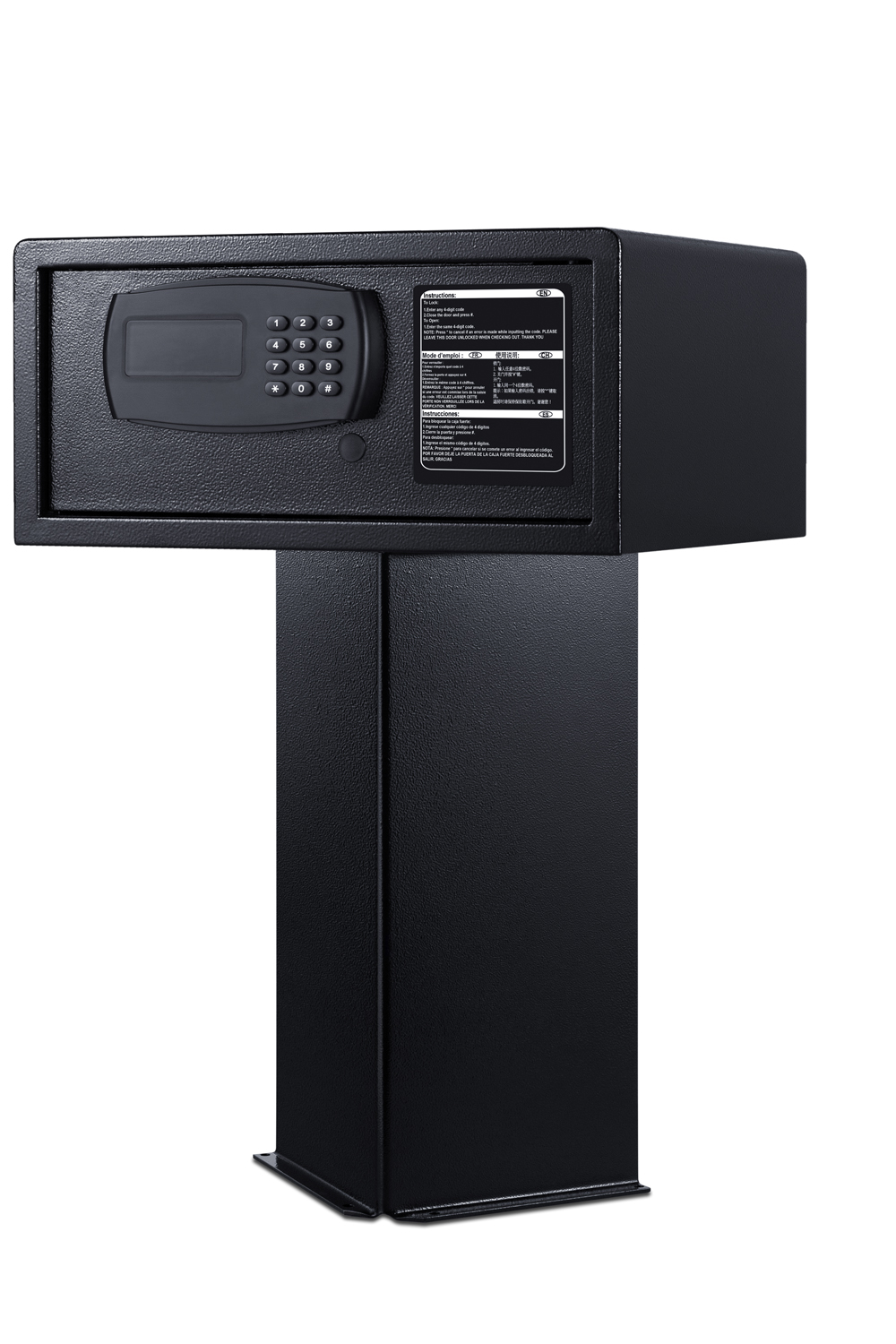 Steel stand to house Summit HSF10B in-room safe